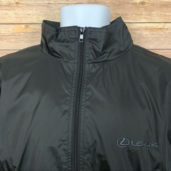 SOLD! Lexus Logo Full Zip Windbreaker by Clique - Picture 4 of 14